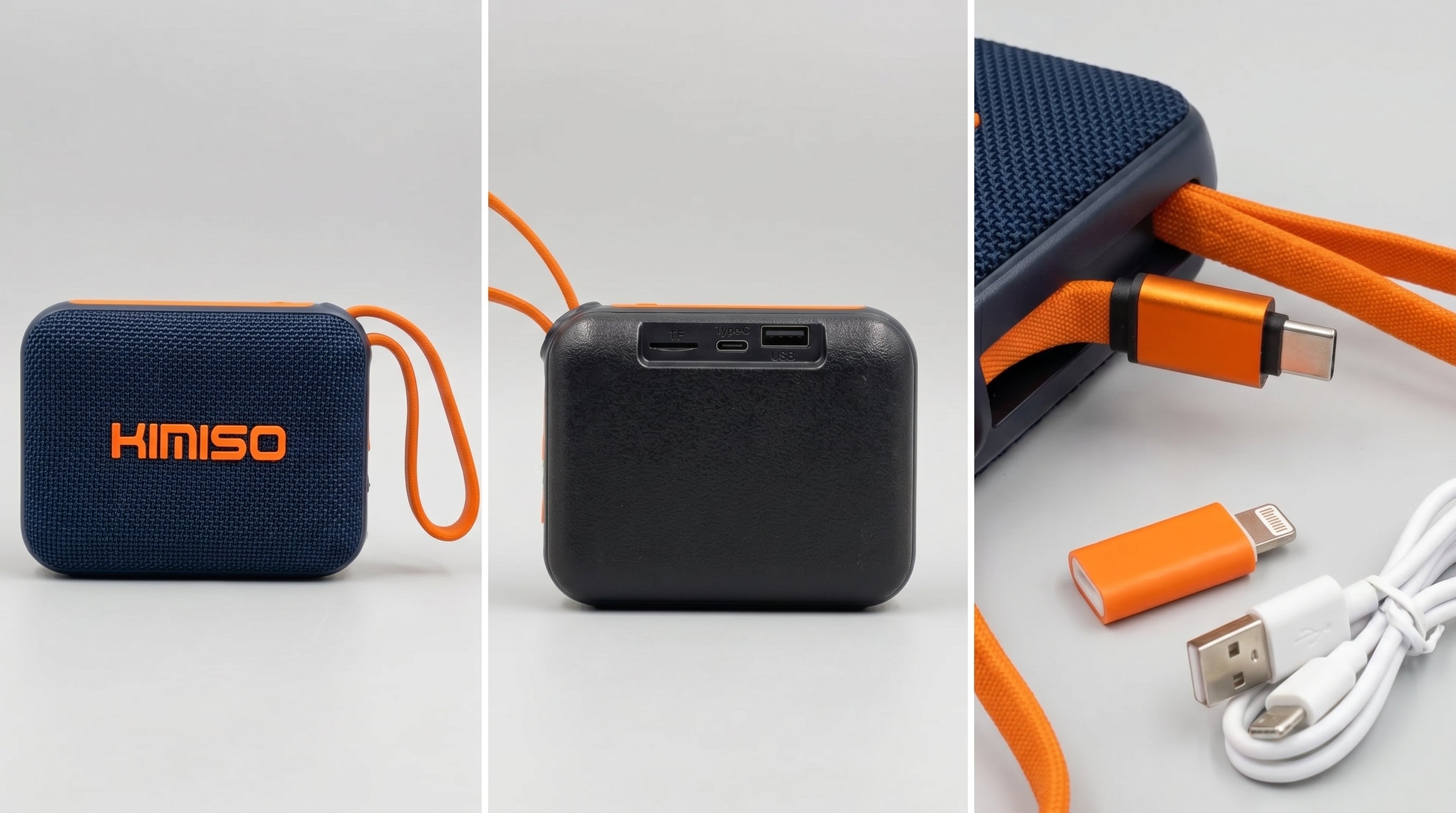 PARLANTE POWER BANK KIMISO 3 EN 1