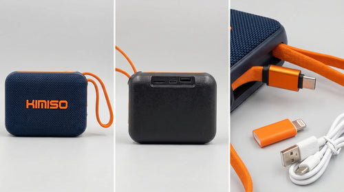 PARLANTE POWER BANK KIMISO 3 EN 1